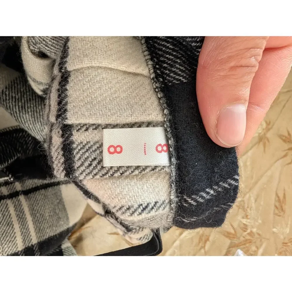 VTG Bullock's Made in Scotland Cashmere Wool Plaid Kilt 8 - Picture 7 of 8